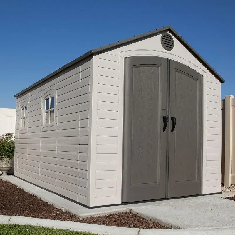 Wide X Deep Plastic Storage Shed