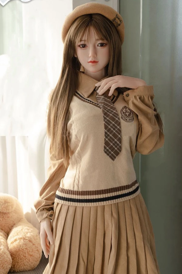 Innocent Gentle Asian Japanese Sex Doll Alena 150cm Silicone Head