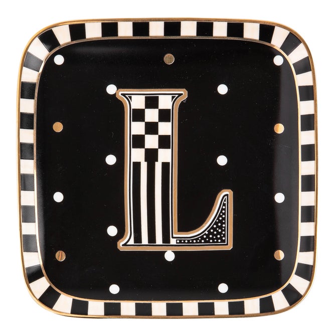 Monogram Dish - L