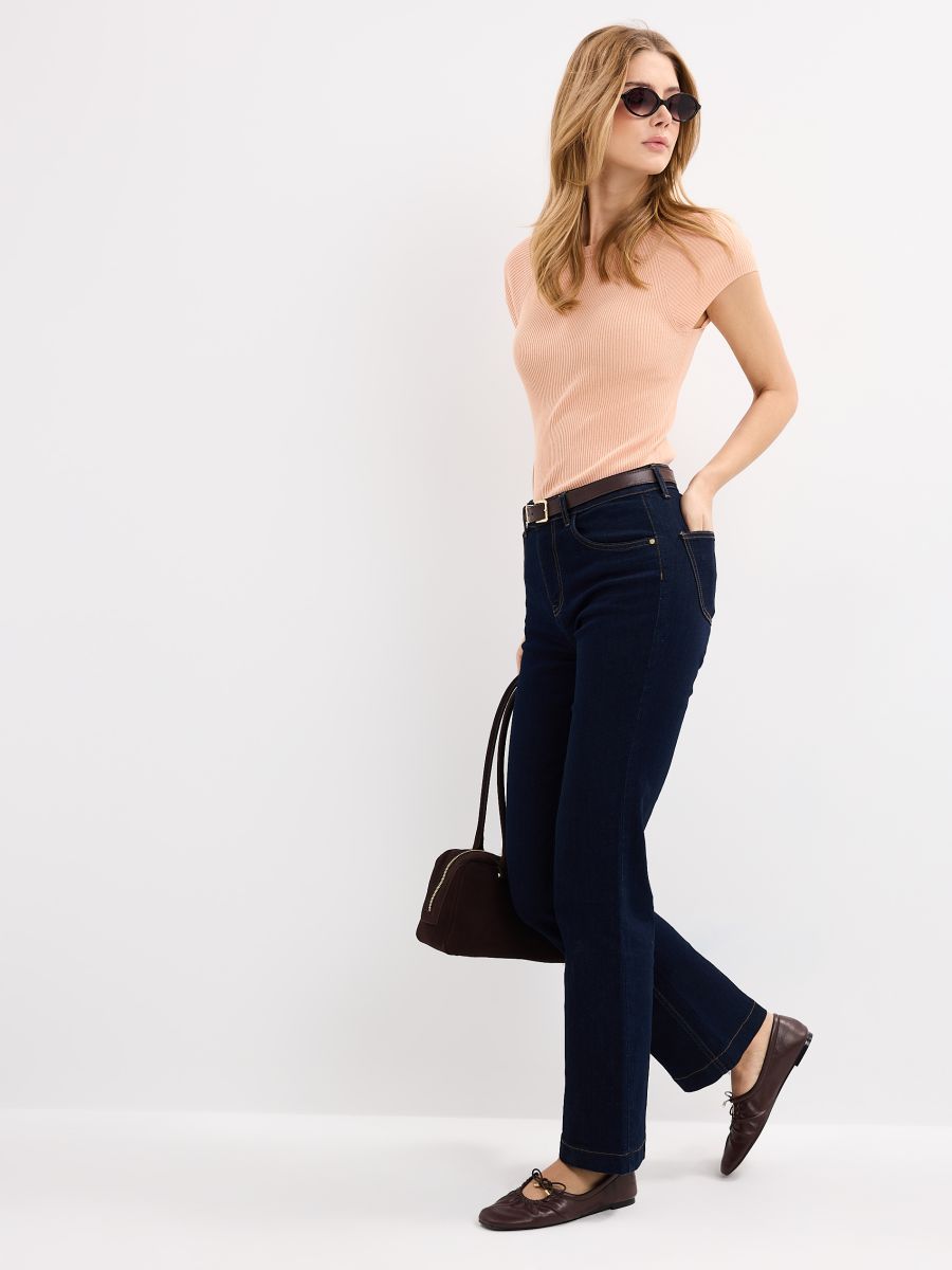 Sweter z krótkim rękawem