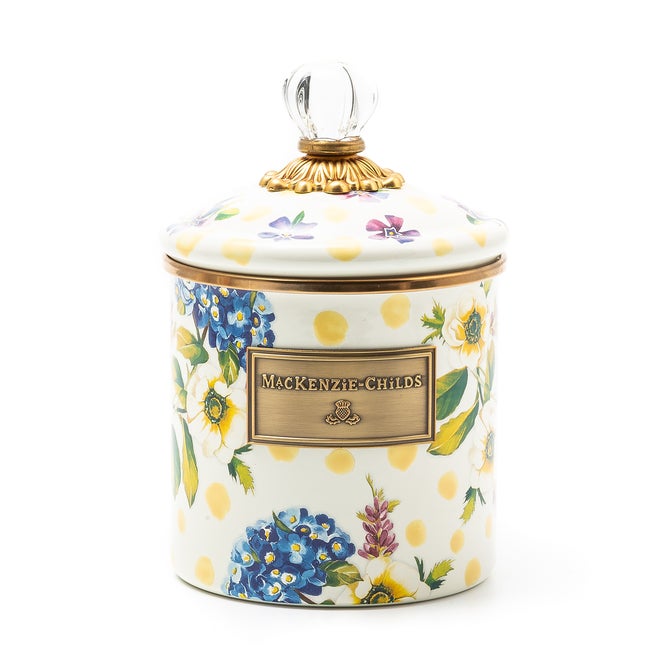 Wildflowers Enamel Canisters