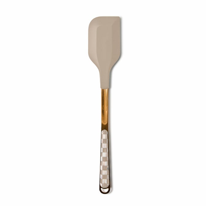 Mocha Check Kitchen Utensils