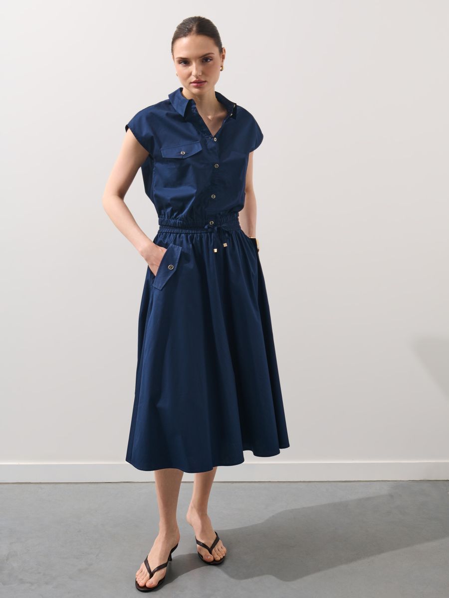 Bawełniana spódnica midi