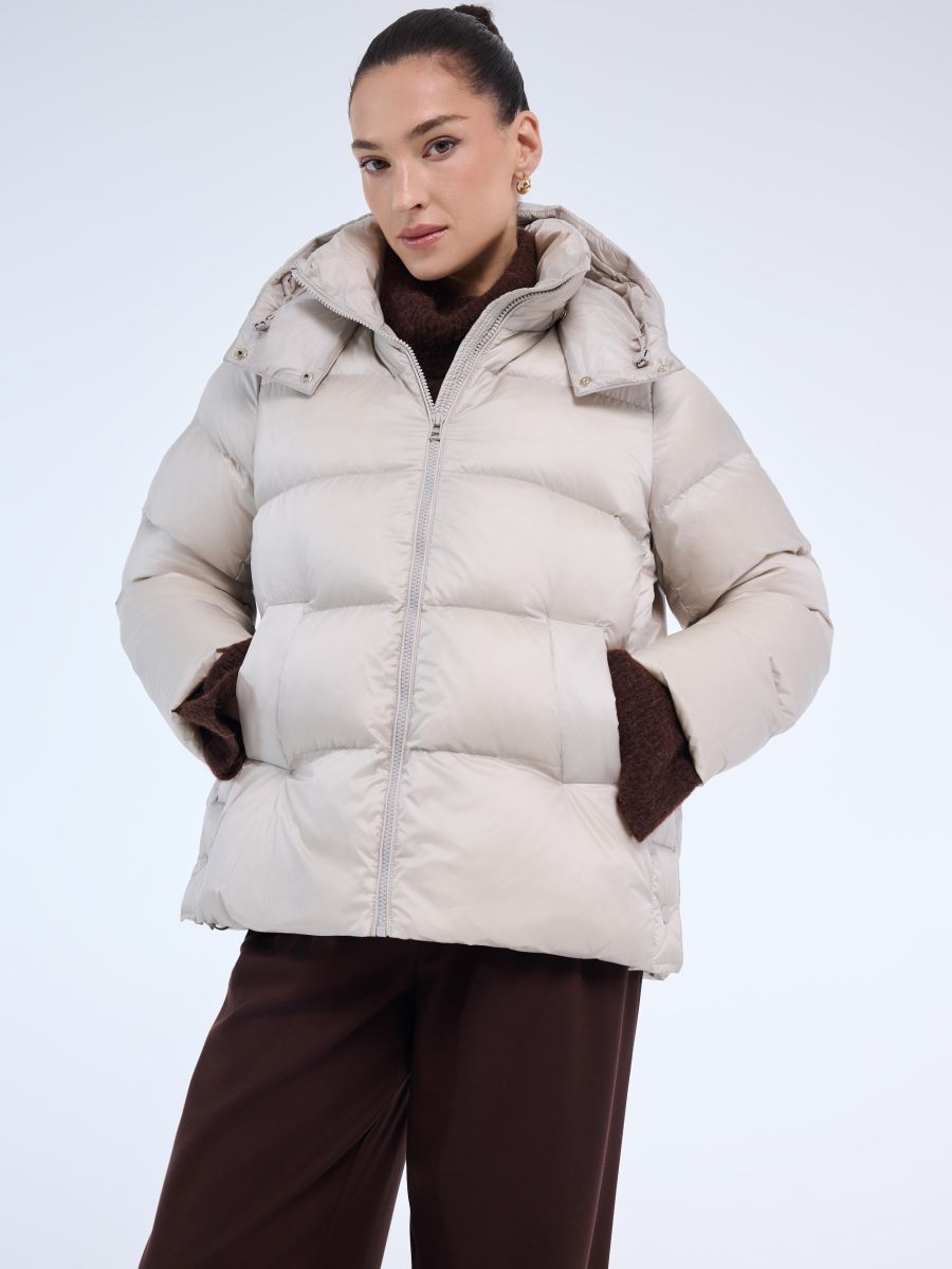 Puchowa kurtka