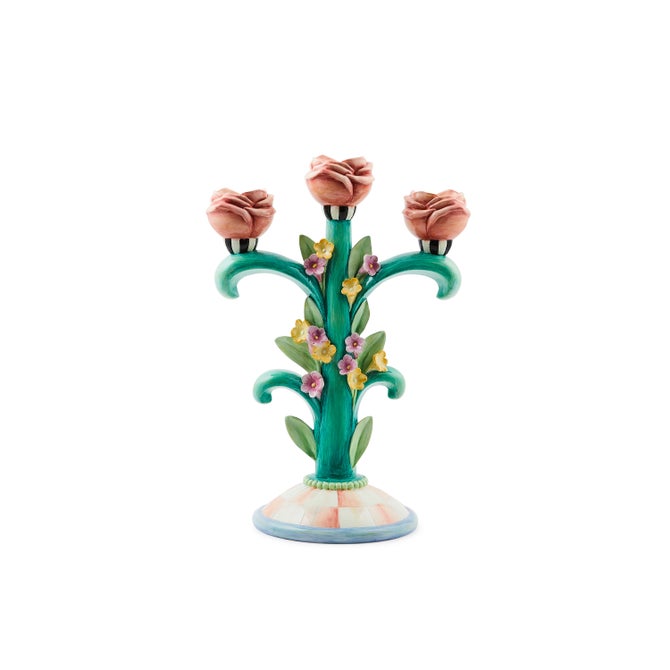 Rosy Meadow Candelabra