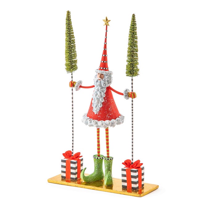 Patience Brewster Santa Gift Tree Figure
