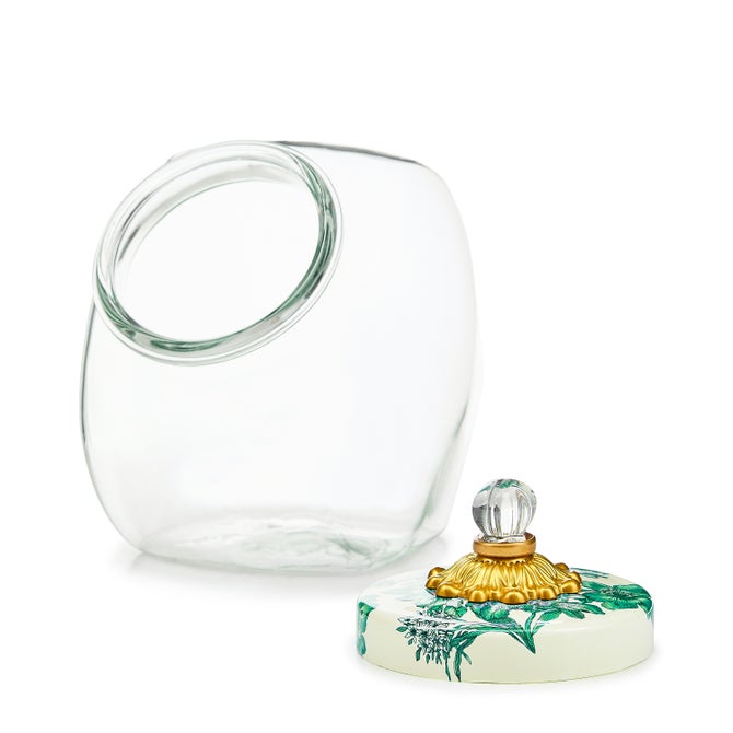 Sweets Jar with Royal English Garden Lid
