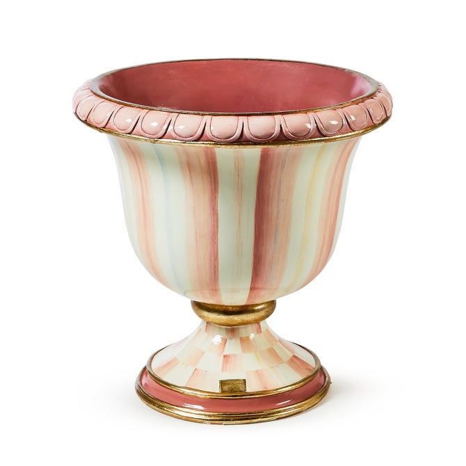 Rosy Stripe Urn