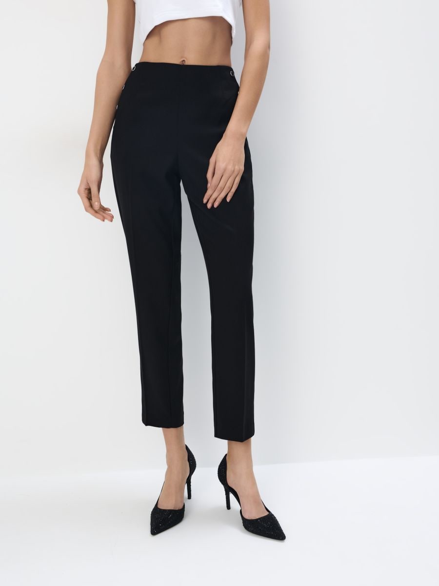 Eleganckie czarne spodnie