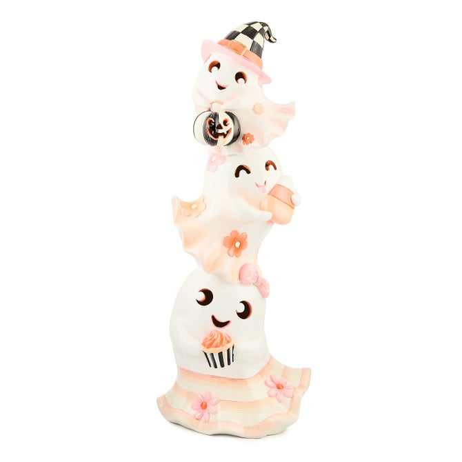 Hocus Pocus Illuminated Stacked Ghosts Figure