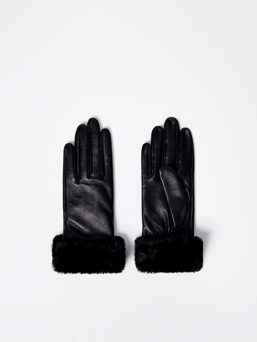 Skórzane rękawiczki