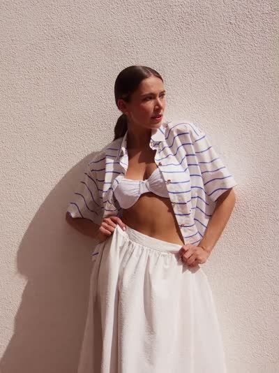 Koszula z bawełny i lyocellu