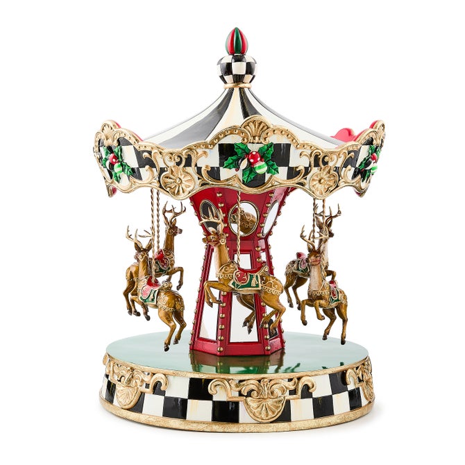 Merry Christmas Rotating Carousel