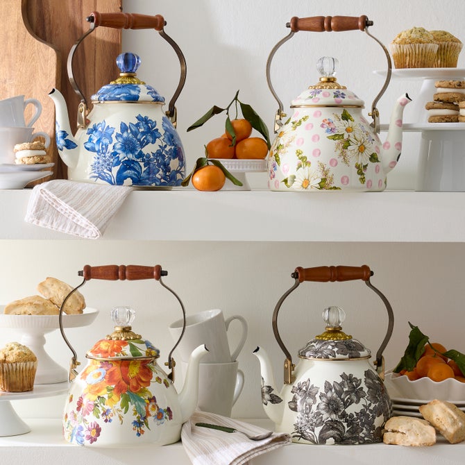 Floral Tea Kettle