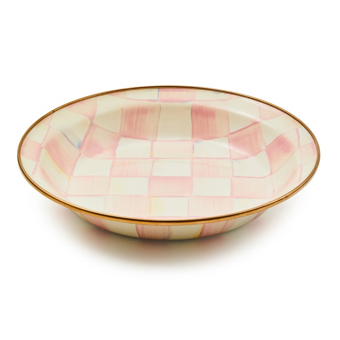 Rosy Check Pie Plate