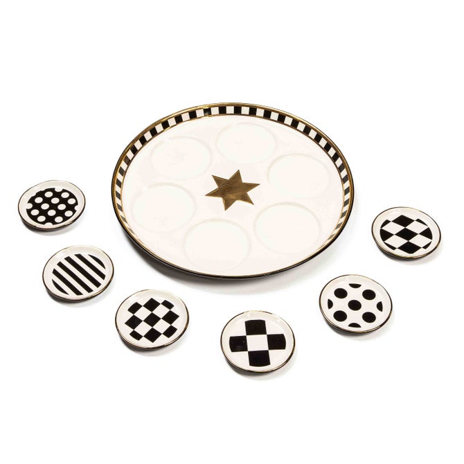 Courtly Seder Plate
