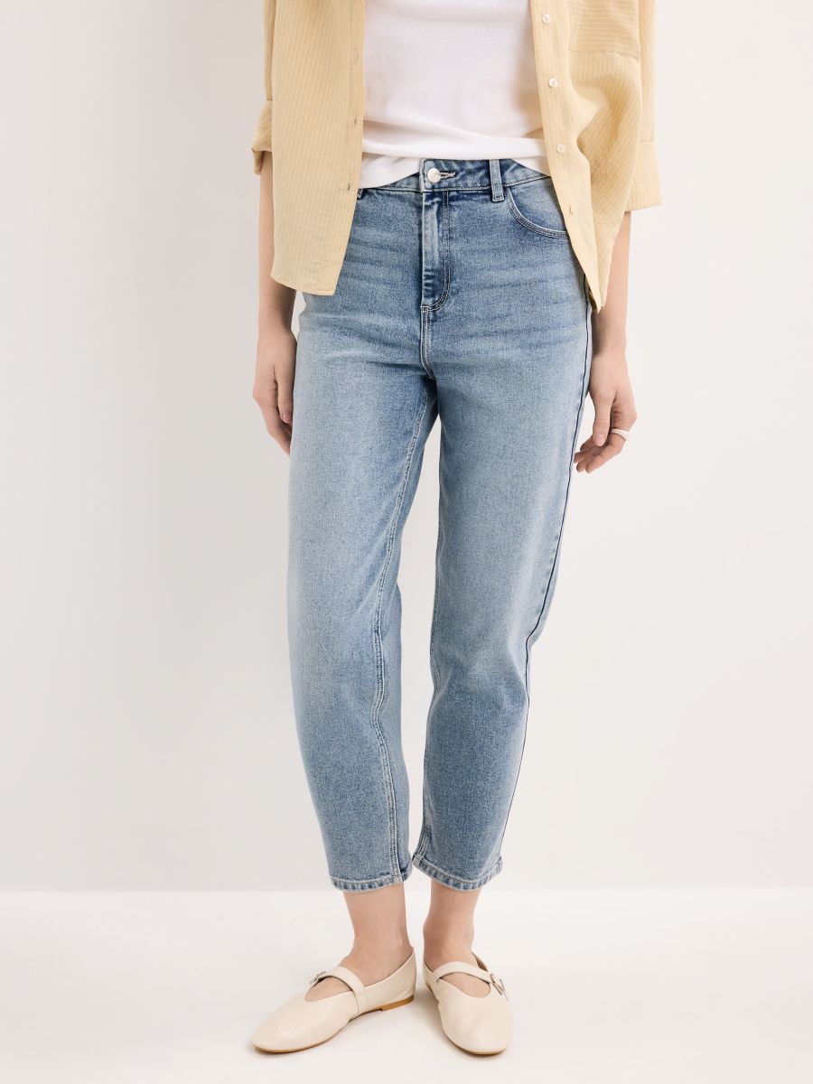 Jeansy mom slim