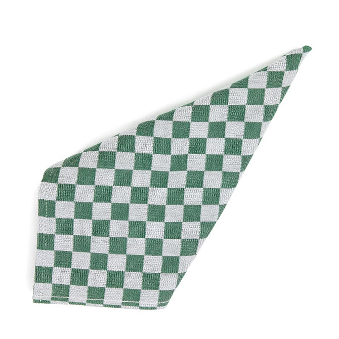 Dark Green Check Napkin, Set of 4