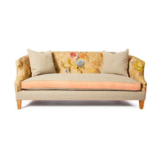 Field Study Floral & Gingham Sofa