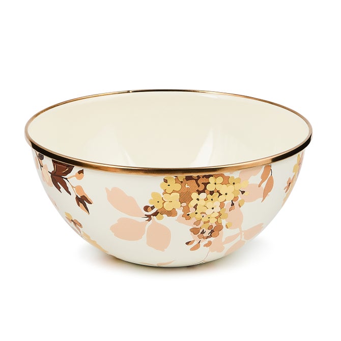 Wild Rose White Everyday Bowl
