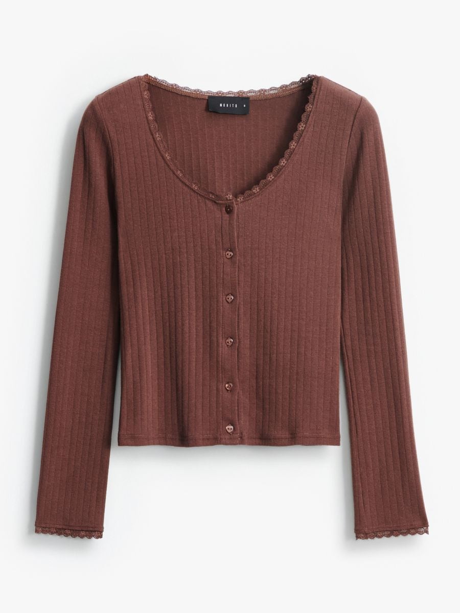 Czekoladowa bluzka do spania