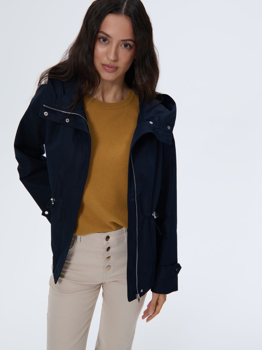 Kurtka parka z kapturem