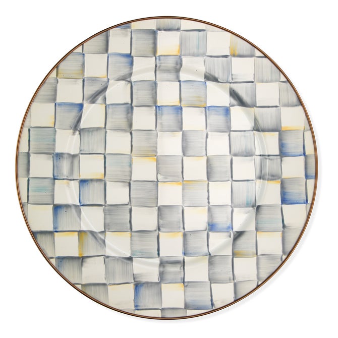 Sterling Check Serving Platter
