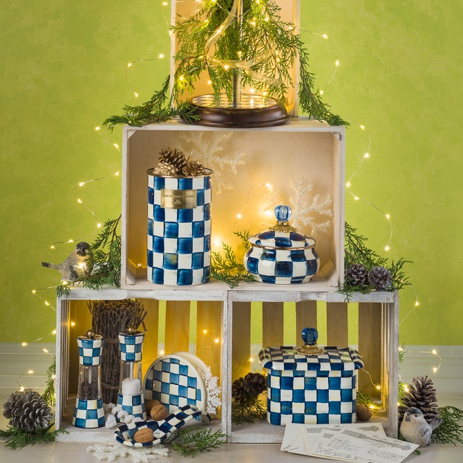 Royal Check Napkin Holder