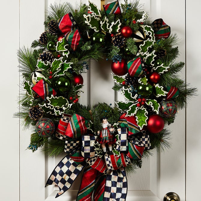 Tartastic Illuminated Wreath