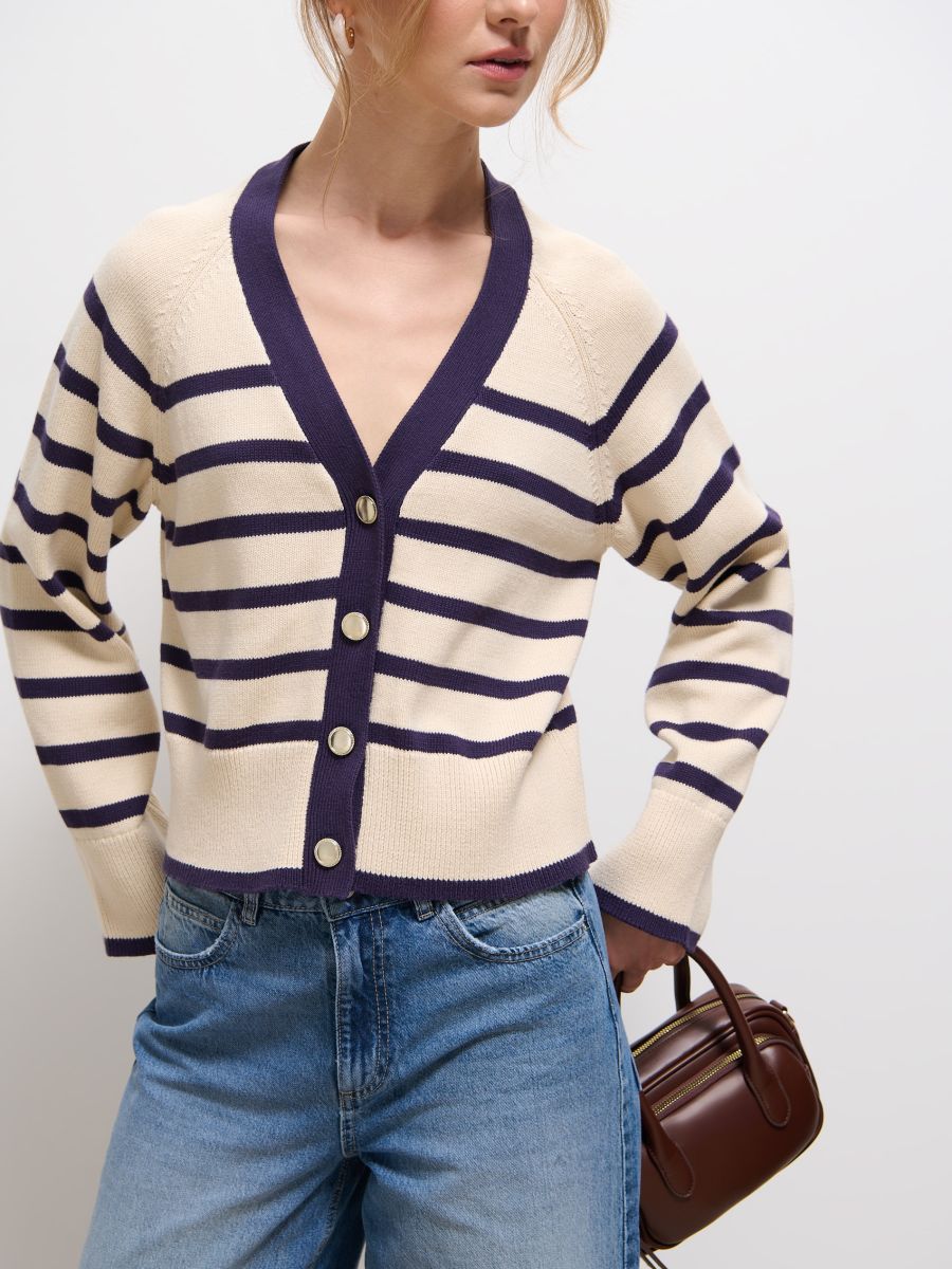 Bawełniany kardigan