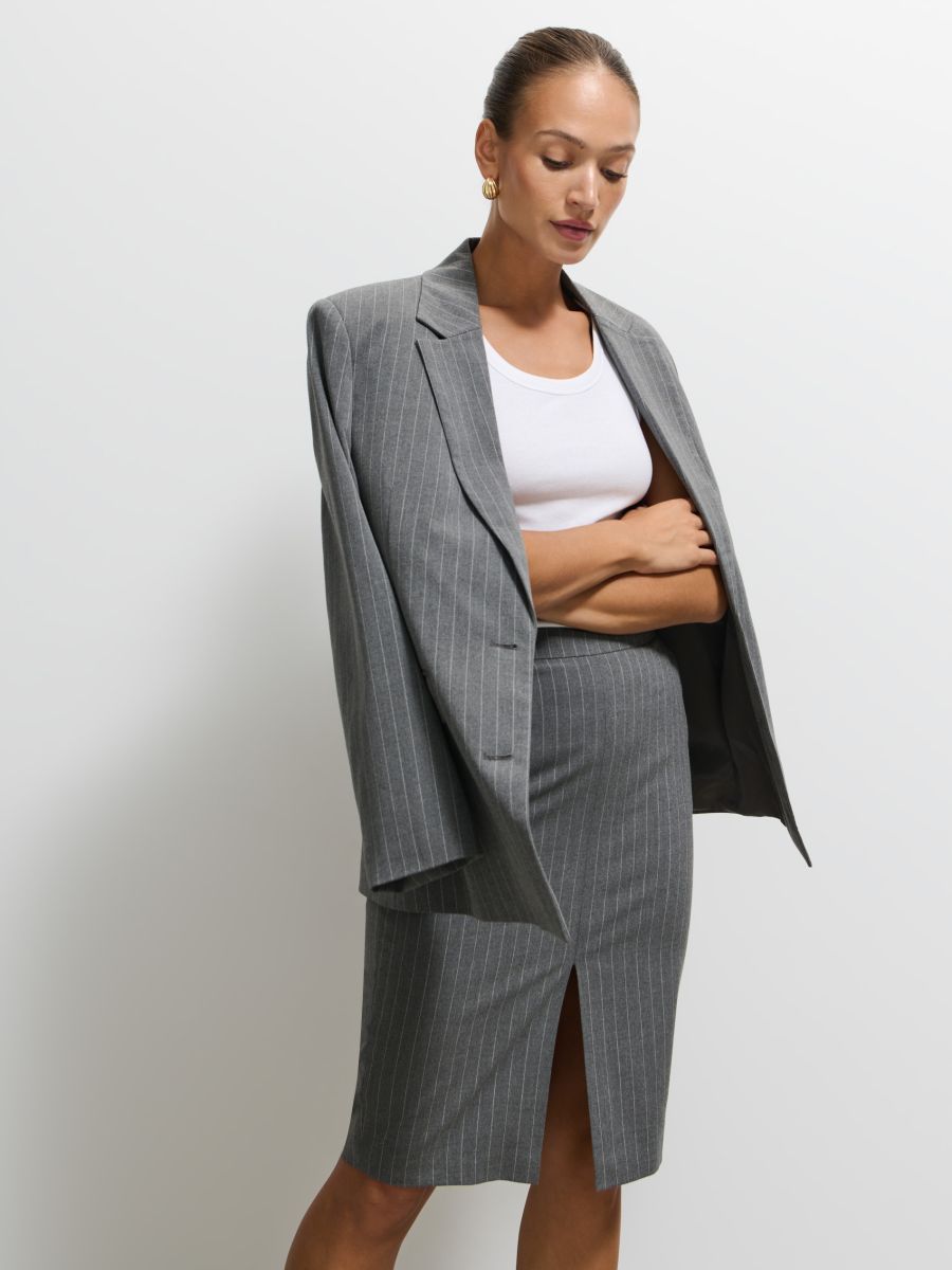 Spódnica mini w paski