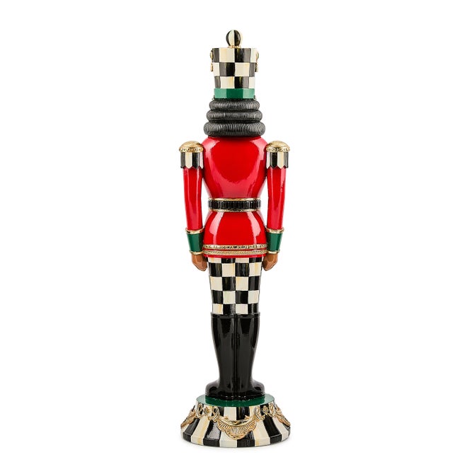 Courtly Classic Resin Black Nutcracker