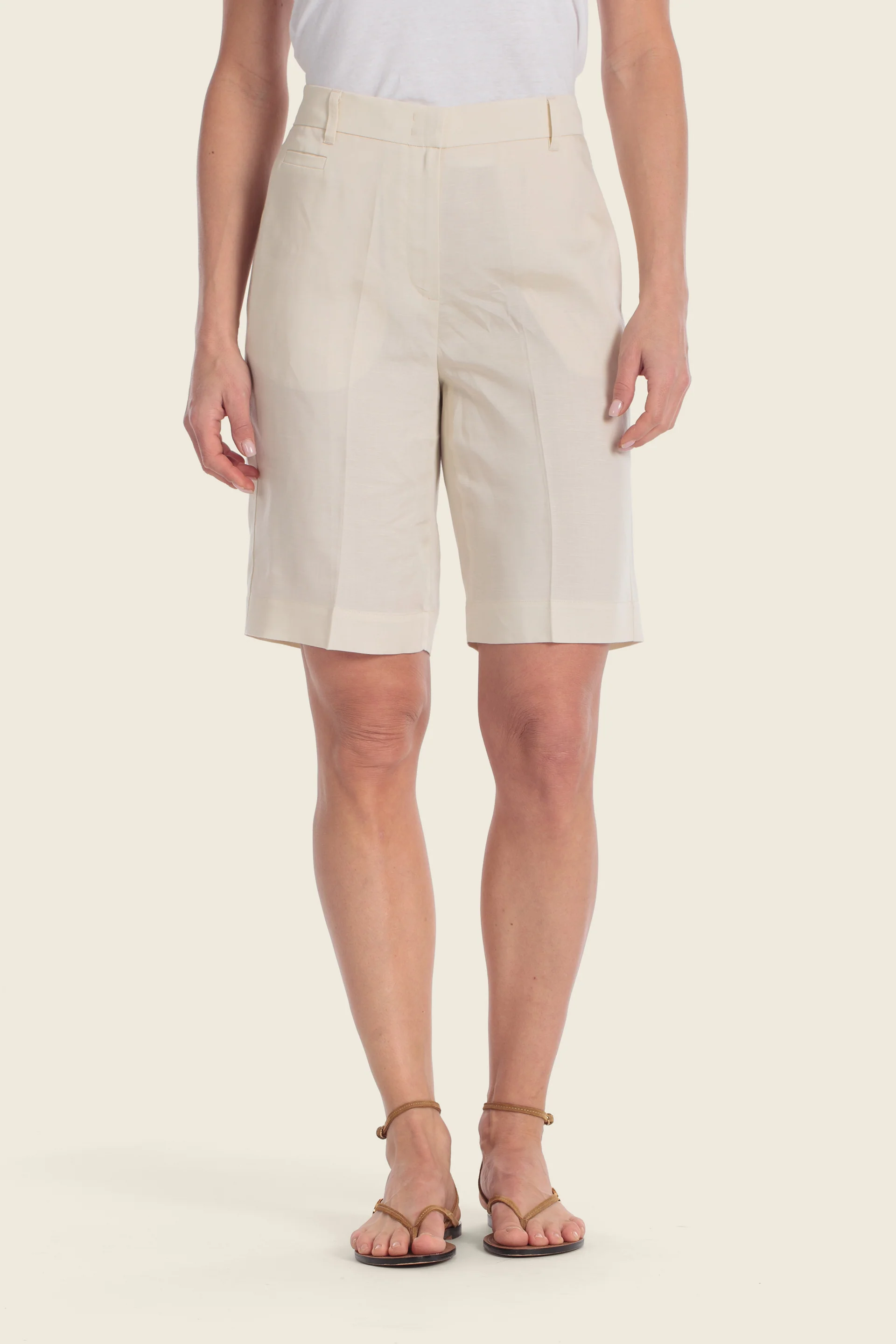 Chino-Bermudashorts aus Tencel™-Mischung