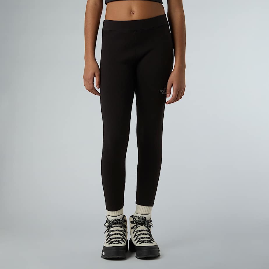 Girls' Reflective Logo Leggings