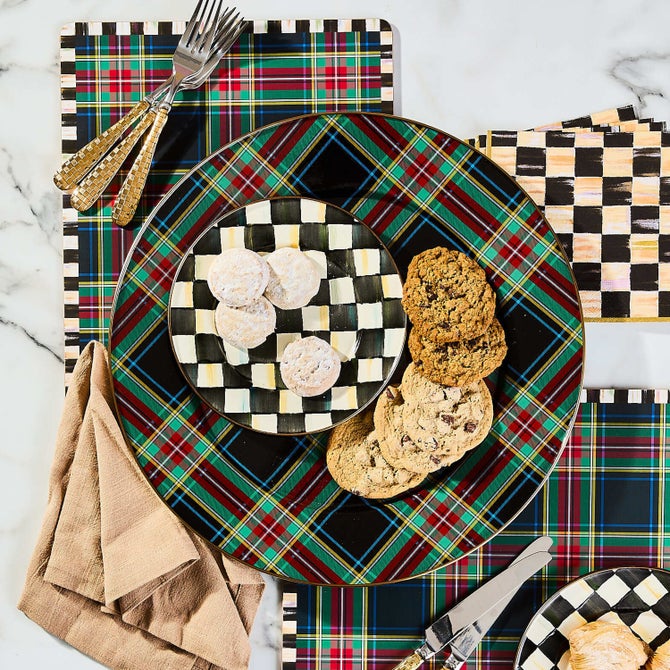 Tartan Serving Platter