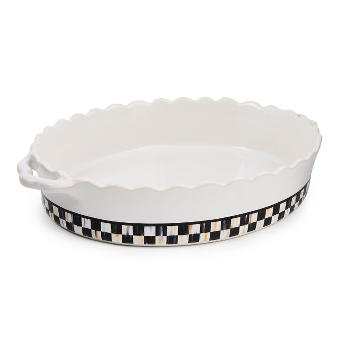 Courtly Check Everyday Large Oval Baker