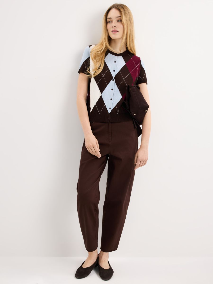 Kardigan z krótkim rękawem