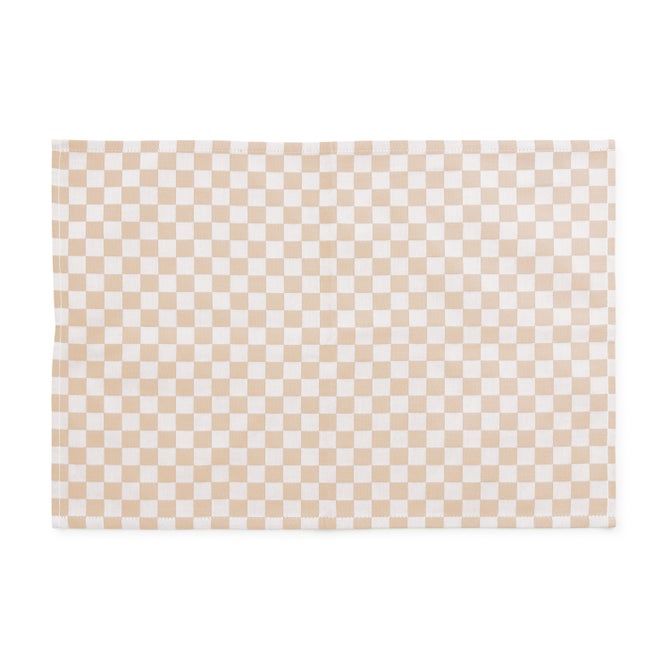 Flax Check Placemat, Set of 4