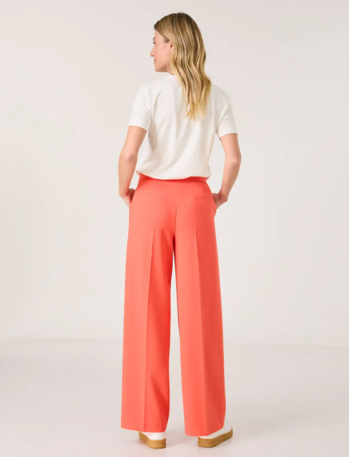 GERRY WEBERElegant Trousers with Elastic WaistBandOrange