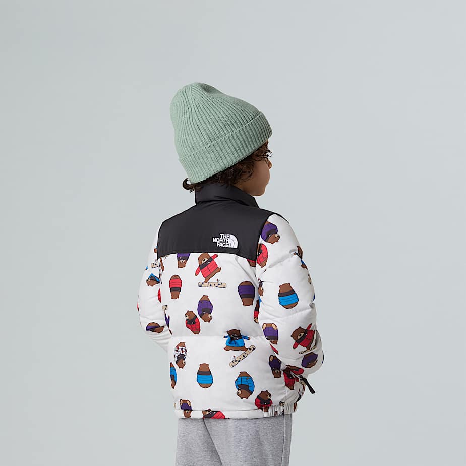 Kids' 1996 Retro Nuptse Printed Jacket