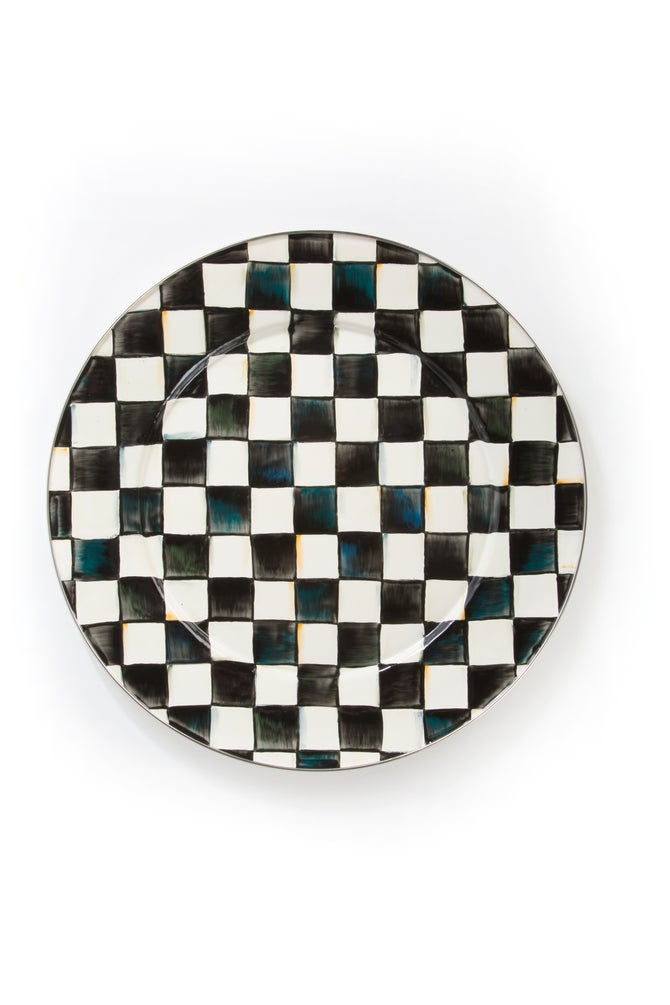 Courtly Check Serving Platter