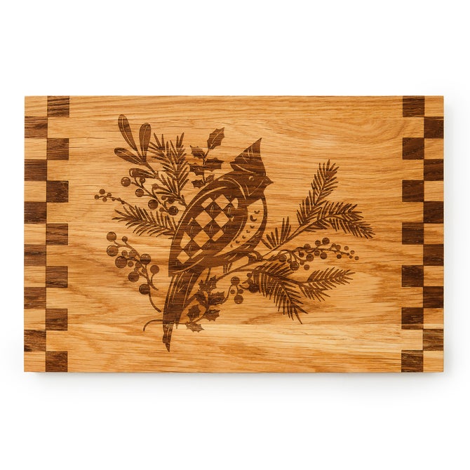 Cardinal Wood Serving Board