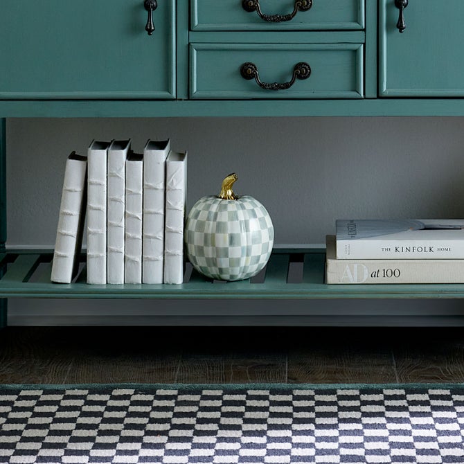 Sterling Check Small Pumpkin