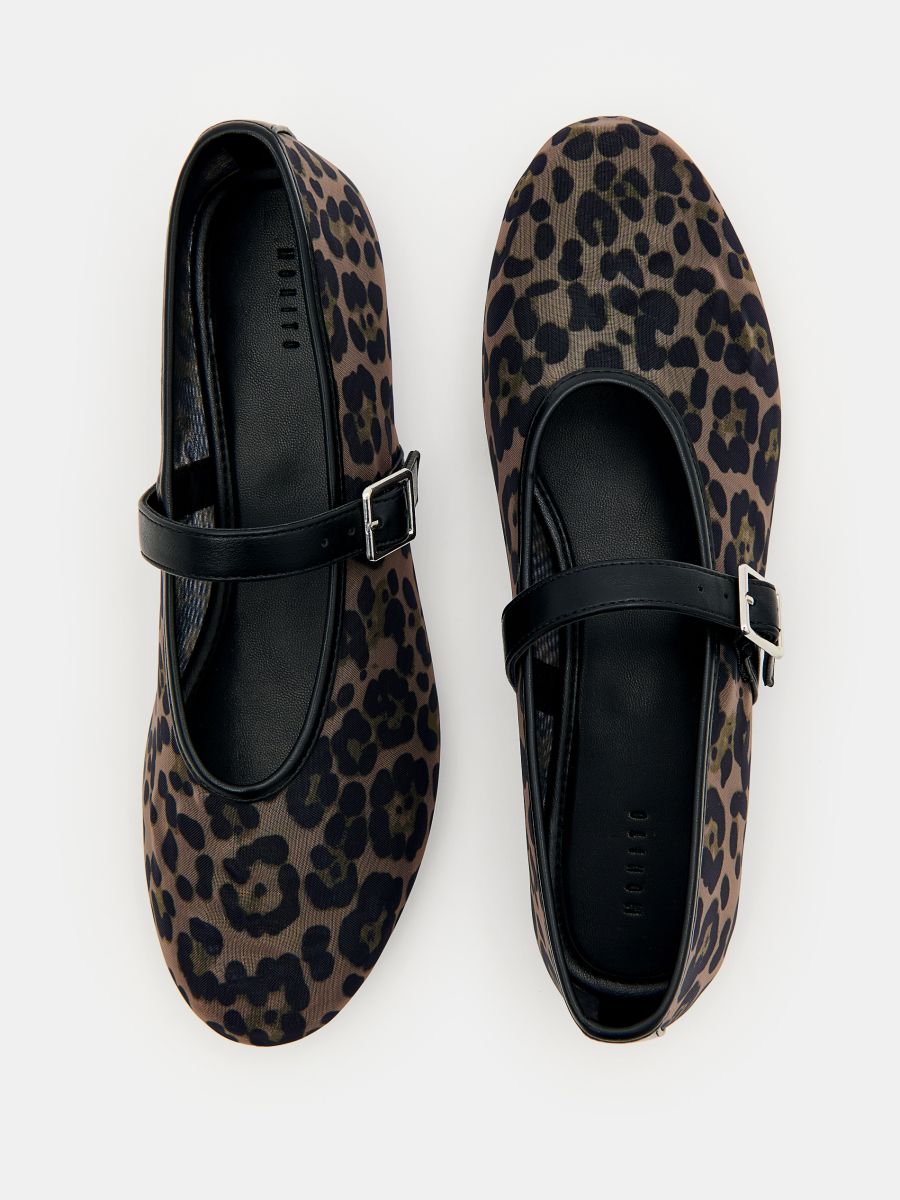 Baleriny w panterkę