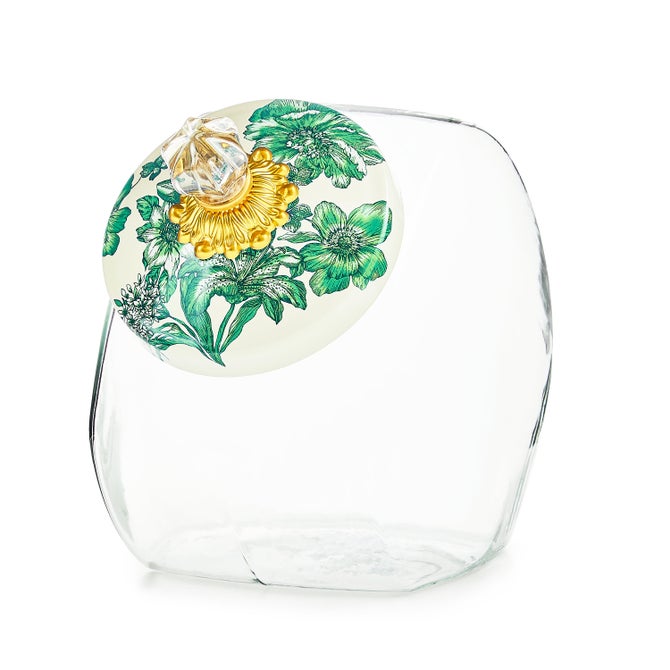 Cookie Jar with Royal English Garden Lid
