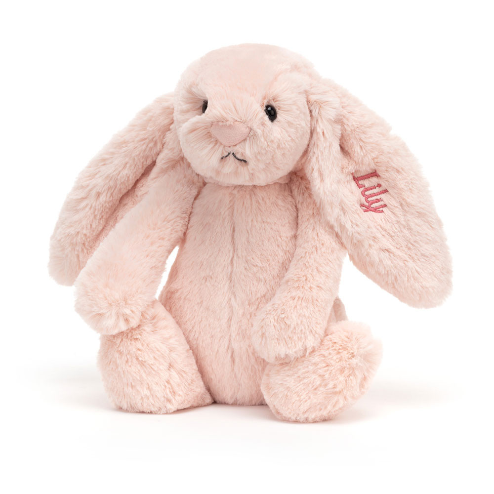 Personalised Bashful Blush Bunny Medium