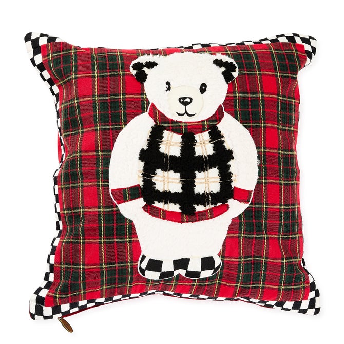 Cozy Bear Throw Pillow