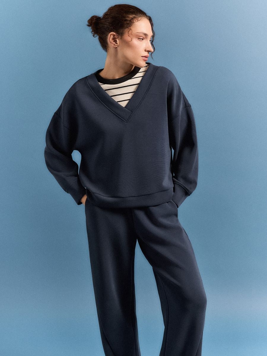 Bluza basic z modalem