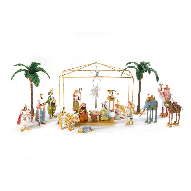 Patience Brewster Nativity Cow & Calf Mini Figures