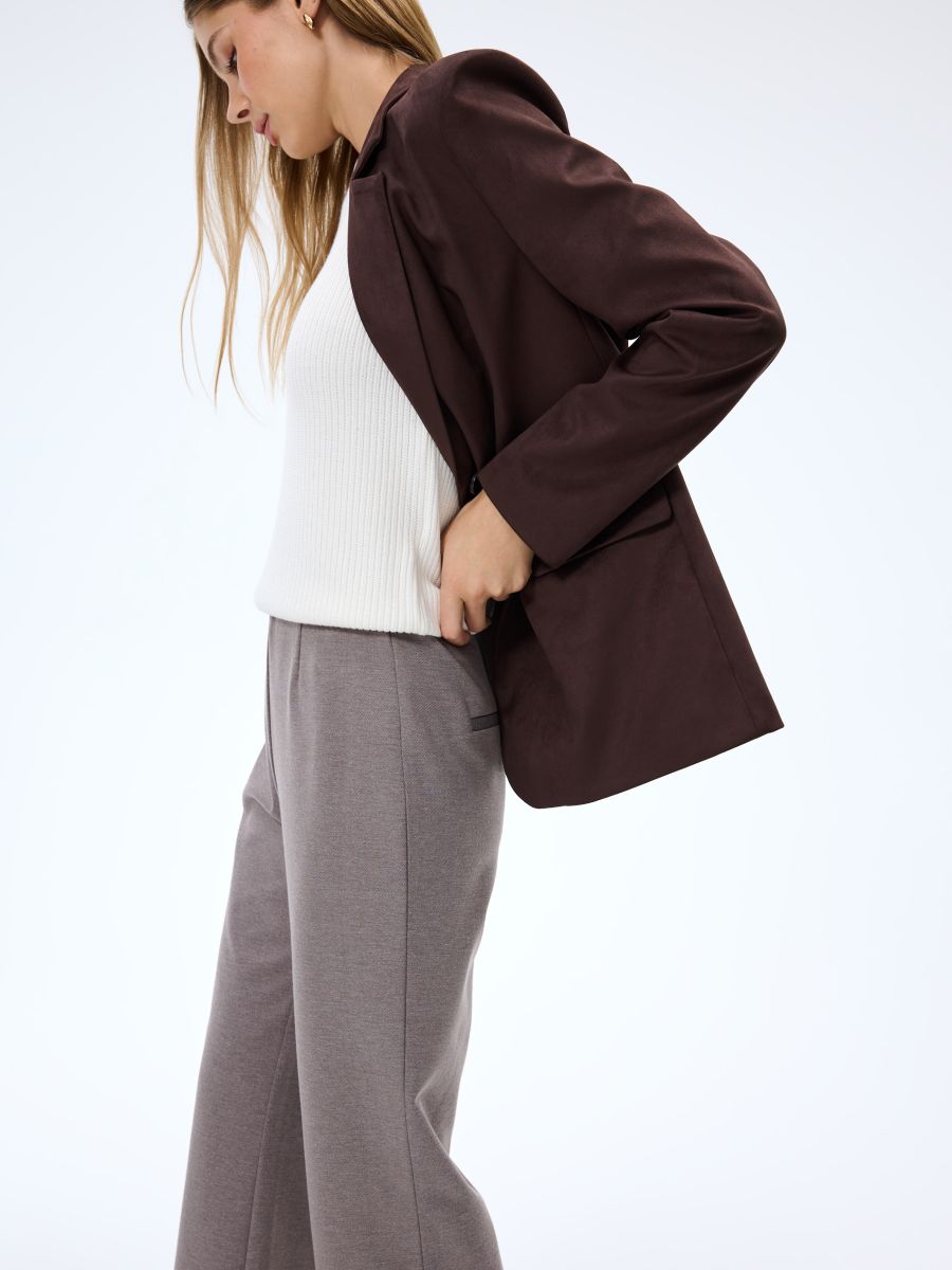 Spodnie z szeroką nogawką